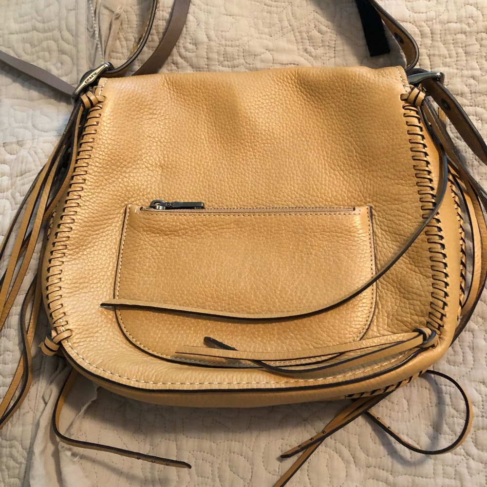 Coach Leather Saddlebag